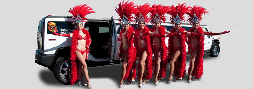 Las Vegas Hummer Showgirls